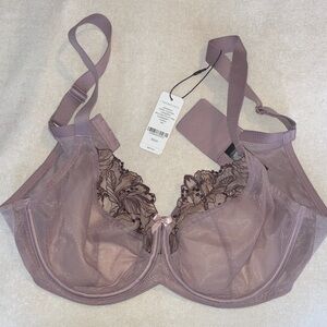 NWT understance Penny flex wire unpadded balconette lift bra